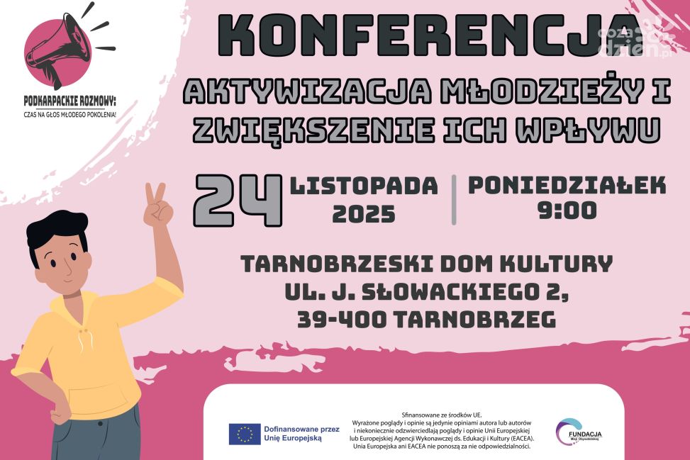 Konferencja „Aktywizacja młodzieży i ich wpływu” w Tarnobrzegu – głos młodego pokolenia w centrum uwagi