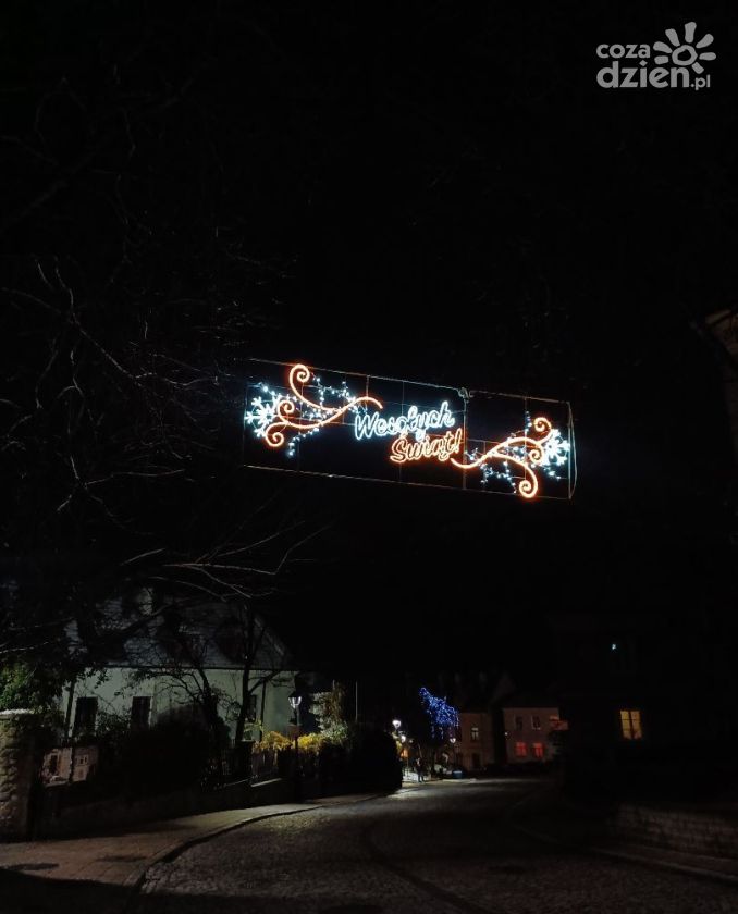 Sandomierz rozbłyśnie świątecznym blaskiem. Nowe iluminacje już wkrótce