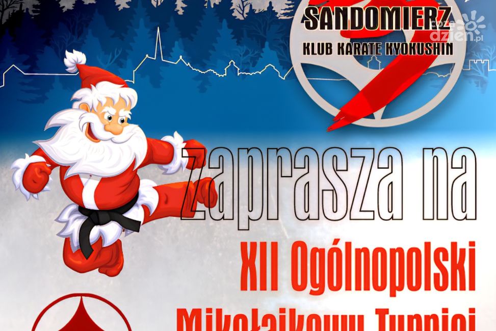 Sandomierz szykuje się na XII Ogólnopolski Mikołajkowy Turniej Karate WKB – sportowe święto już 6 grudnia!
