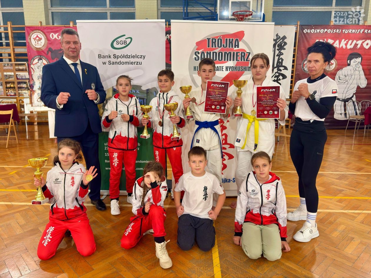 Klub Karate „Trójka” Sandomierz z medalami na Inpakuto Cup w Łukowicy!