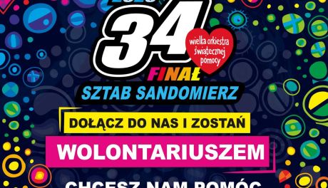 Ruszył nabór wolontariuszy do 34. Finału WOŚP w Sandomierzu