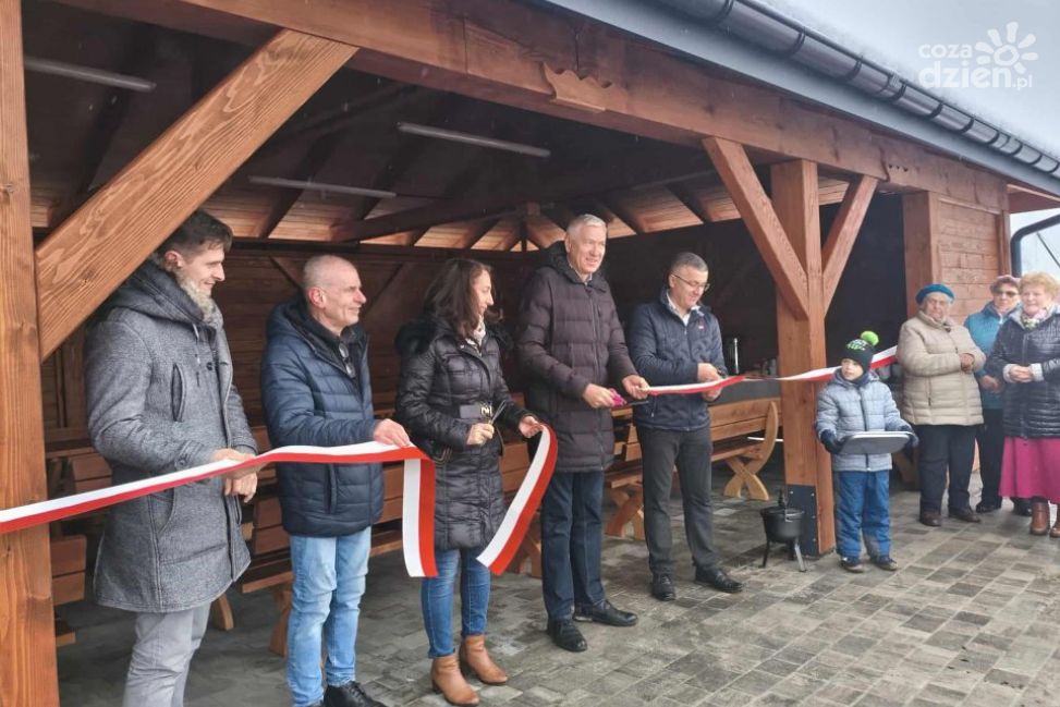 Nowa wiata biesiadna w Cyganach. Miejsce spotkań i integracji mieszkańców