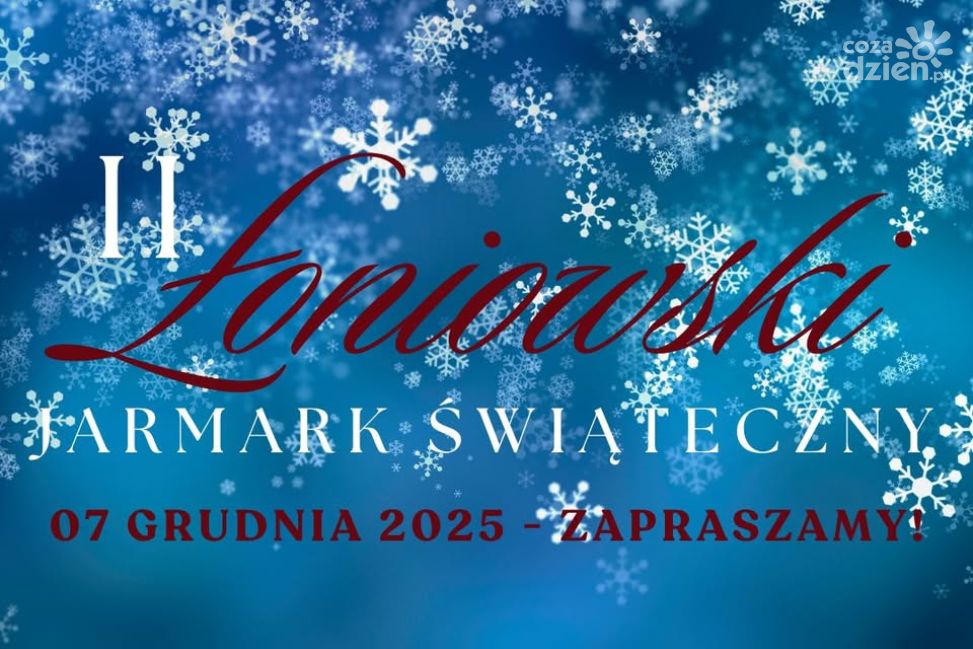 II Łoniowski Jarmark Świąteczny już w grudniu – mieszkańcy przygotowują najdłuższy łańcuch choinkowy