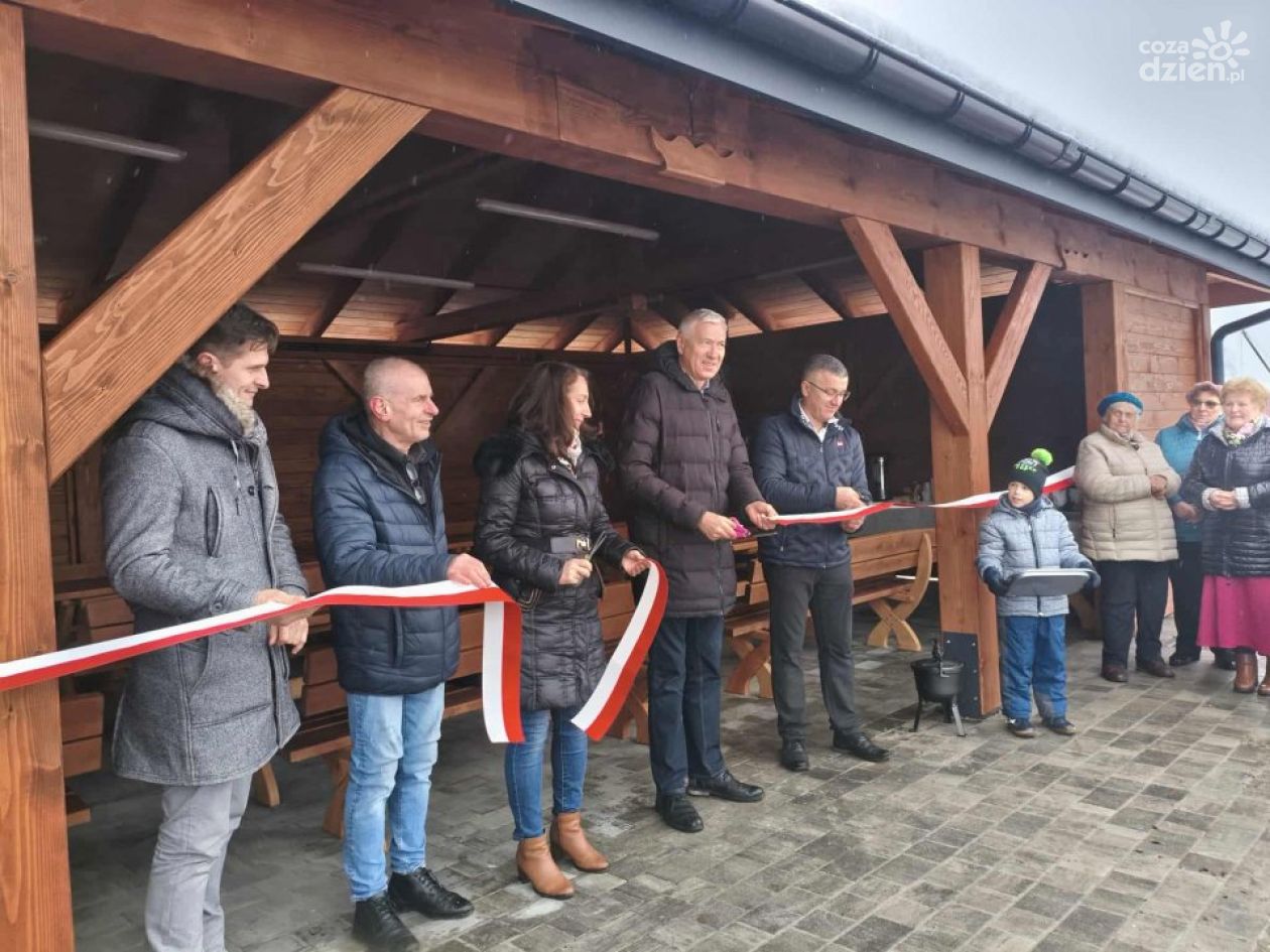 Nowa wiata biesiadna w Cyganach. Miejsce spotkań i integracji mieszkańców