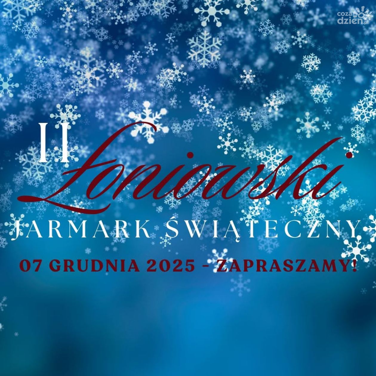 II Łoniowski Jarmark Świąteczny już w grudniu – mieszkańcy przygotowują najdłuższy łańcuch choinkowy