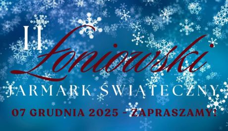 II Łoniowski Jarmark Świąteczny już w grudniu – mieszkańcy przygotowują najdłuższy łańcuch choinkowy