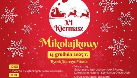 Magia Świąt w Sandomierzu – XI Kiermasz Mikołajkowy już 14 grudnia 2025!