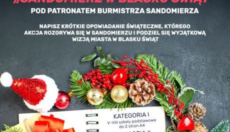 „Sandomierz w blasku Świąt” – literacki konkurs dla mieszkańców