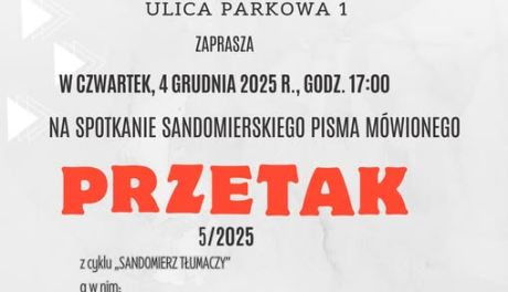 Miejska Biblioteka Publiczna w Sandomierzu zaprasza na premierę 5. numeru „Przetaku” – Sandomierskiego Pisma Mówionego