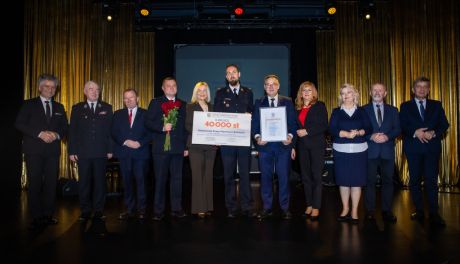 Uhonorowano jednostki OSP za udział w konkursie promującym honorowe krwiodawstwo