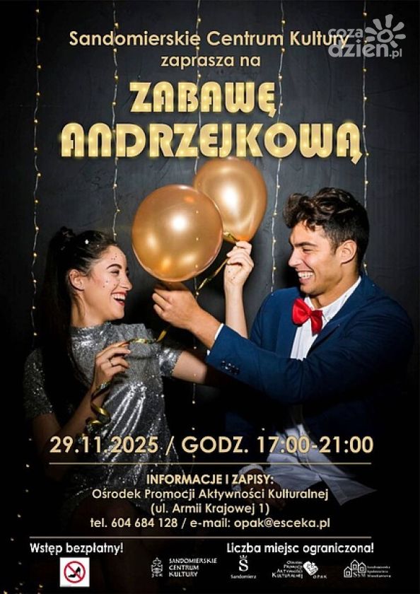 Andrzejki w OPAK-u – wstęp wolny, liczba miejsc ograniczona