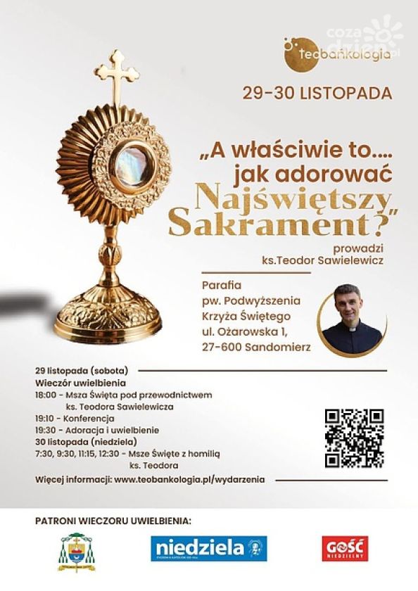 Wieczór uwielbienia w Sandomierzu – jak adorować Najświętszy Sakrament