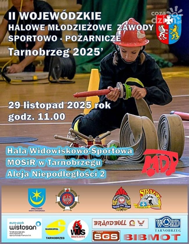 Drugi raz młodzi strażacy rywalizują w Tarnobrzegu
