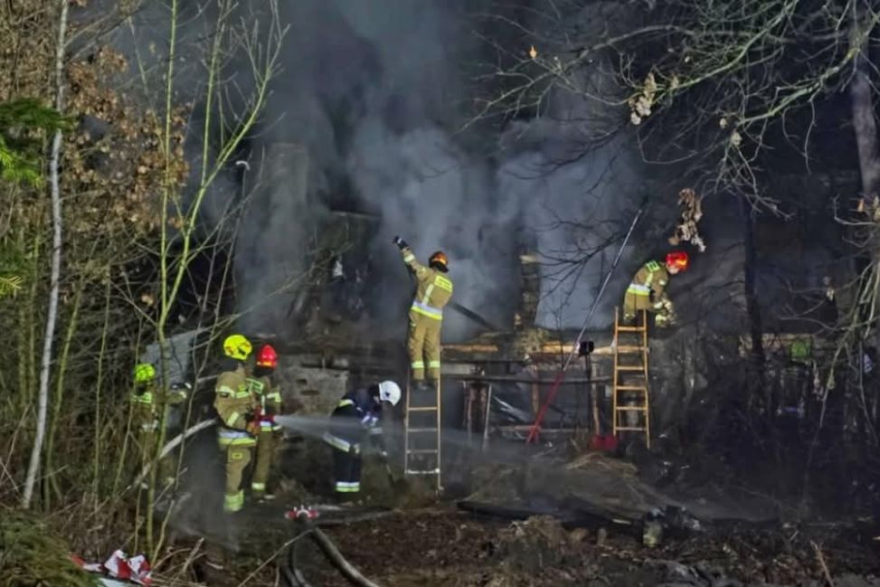Zwęglone zwłoki w Suchowoli