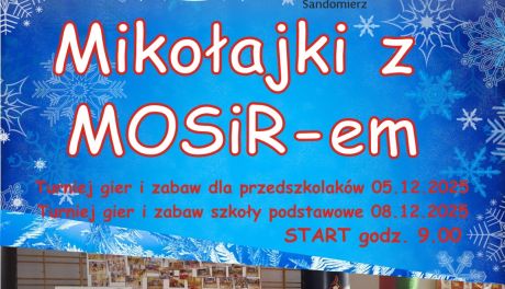 Mikołajki pełne uśmiechu i sportu w Sandomierzu z MOSiR-em