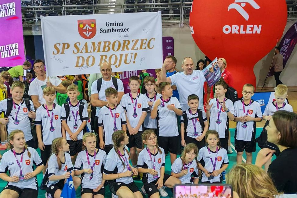 Wielki sukces uczniów z Szkoły Podstawowej w Samborcu w Ogólnopolskim Turnieju Lekkoatletyka z Orlika! (ZDJĘCIA)