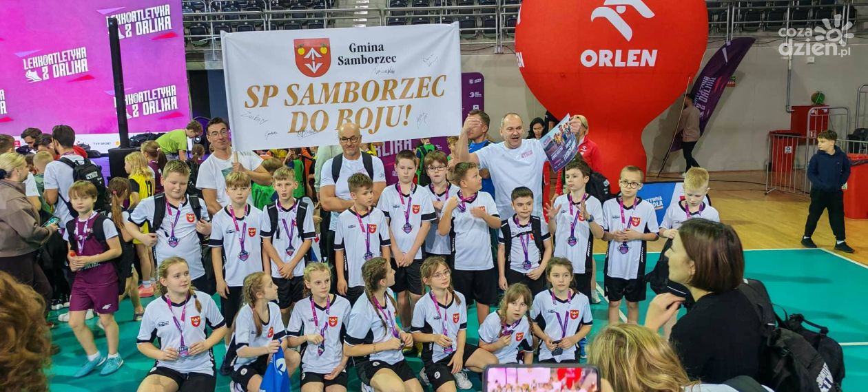 Wielki sukces uczniów z Szkoły Podstawowej w Samborcu w Ogólnopolskim Turnieju Lekkoatletyka z Orlika! (ZDJĘCIA)