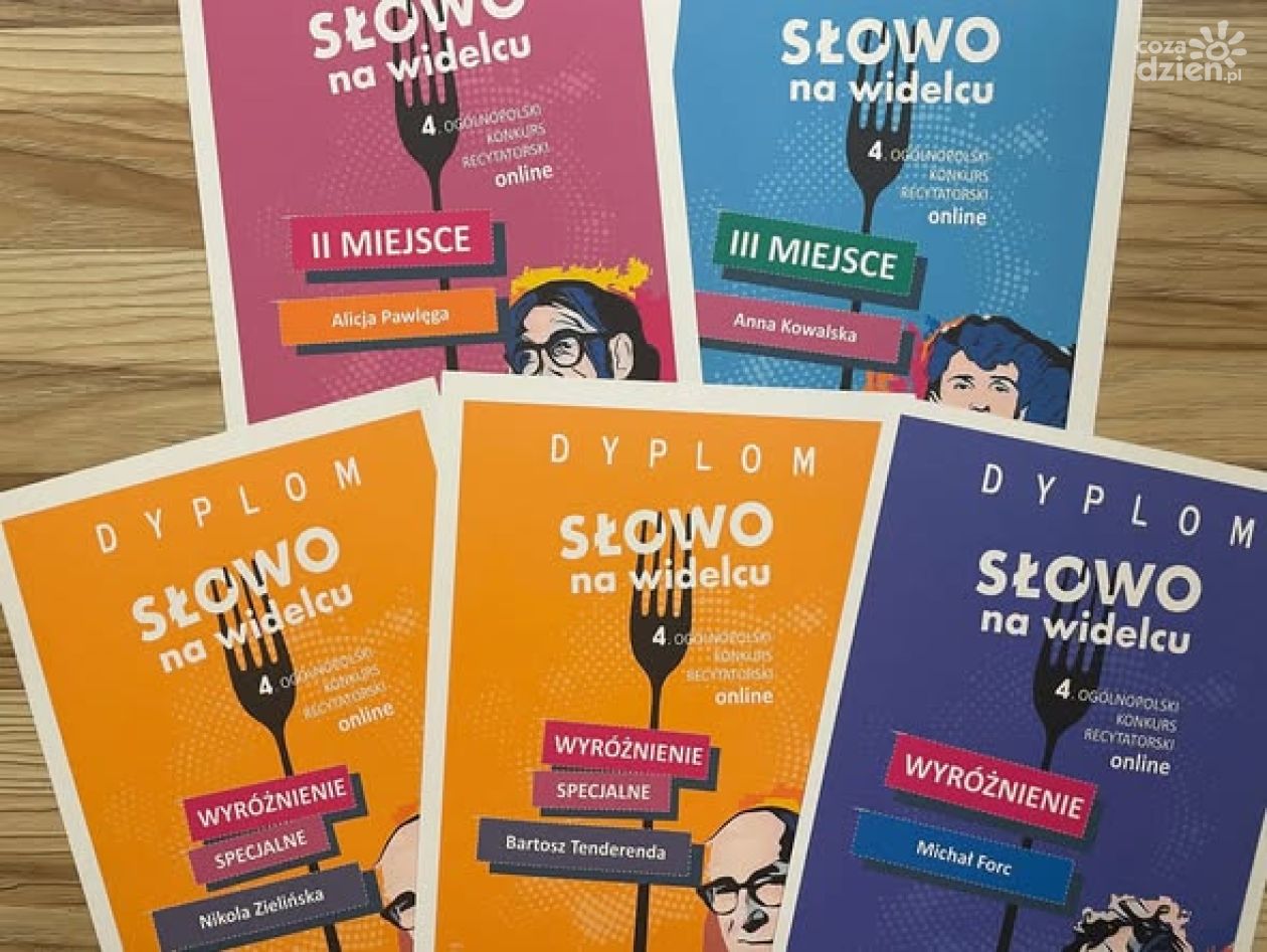 Uczniowie szkoły w Bilczy nagrodzeni w ogólnopolskim konkursie recytatorskim