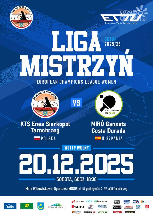 Liga Mistrzyń wraca do Tarnobrzega! KTS ENEA SIARKOPOL powalczy o kolejne zwycięstwo.