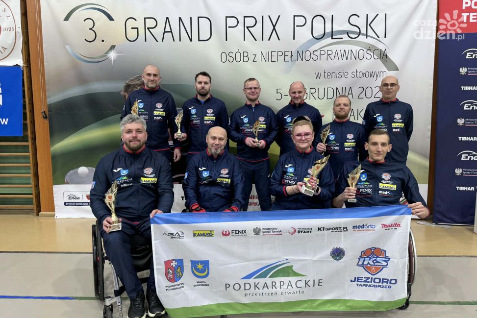 Siedem medali IKS Jezioro Tarnobrzeg na 3. Grand Prix Polski w Krakowie! Znakomite zakończenie sezonu 2025