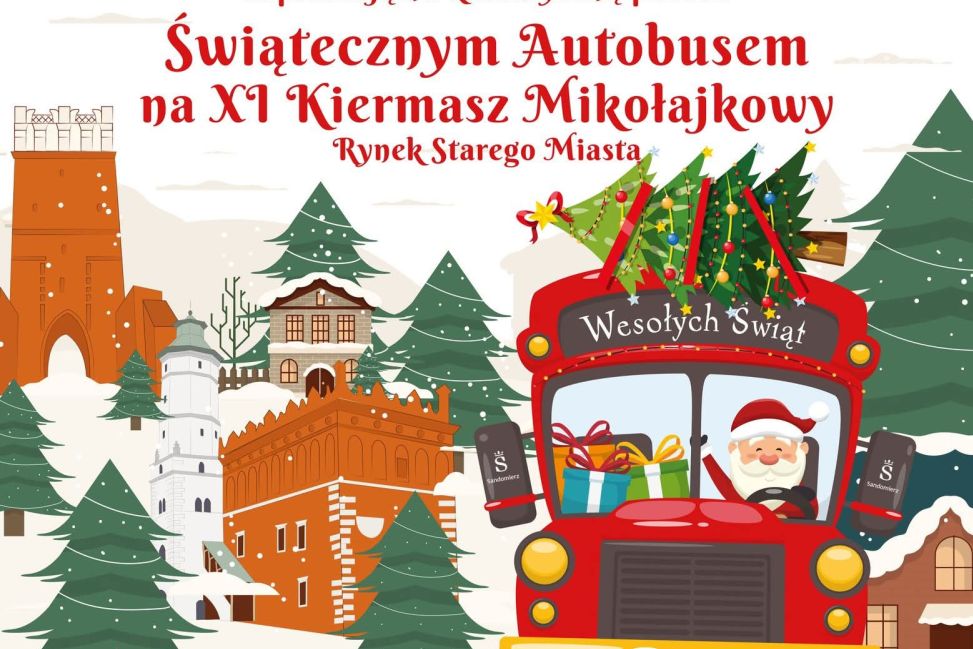 Bezpłatne przejazdy autobusami linii nr 2 podczas XI Kiermaszu Mikołajkowego