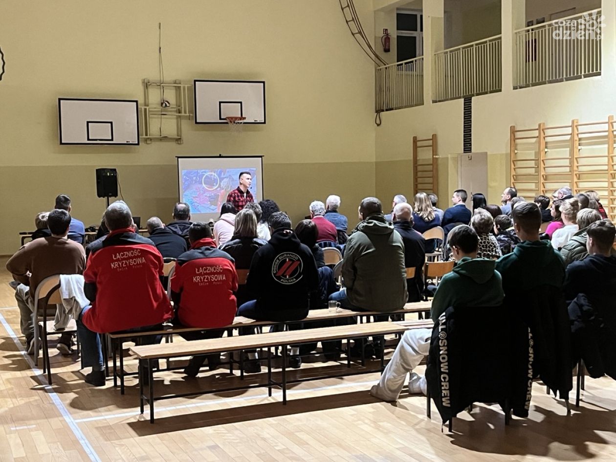 Dla bezpieczeństwa mieszkańców. Szkolenie kryzysowe w Chobrzanach