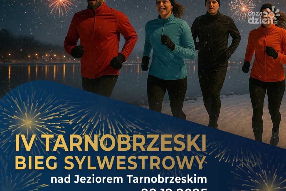 Sylwester pełen wrażeń sportowych - Tarnobrzeski Bieg Sylwestrowy już 28 grudnia!