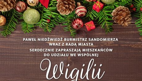 Zaproszenie na Wigilię Miejską w Sandomierzu
