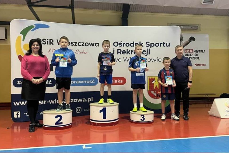 Sukcesy KTS Salus Sandomierz w II turnieju V Grand Prix Tenisa Stołowego
