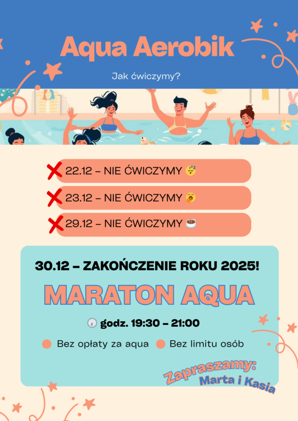 Maraton Aqua w Nowej Dębie – aktywne zakończenie 2025 roku