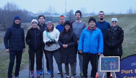 Bieg, marsz albo spacer po godność. Noworoczny Parkrun w Sandomierzu