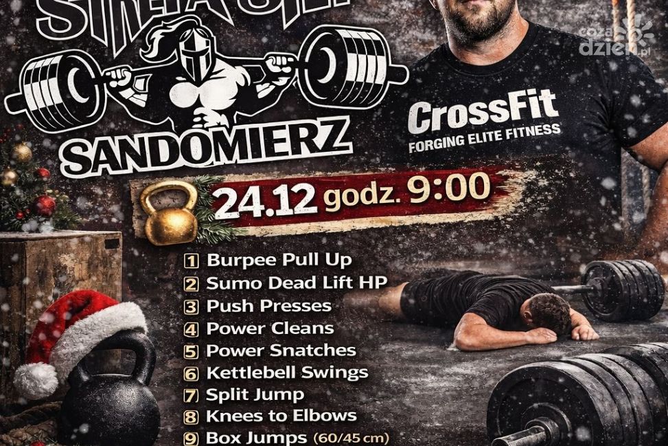 Wigilijny trening w Fabryce Ruchu w Sandomierzu