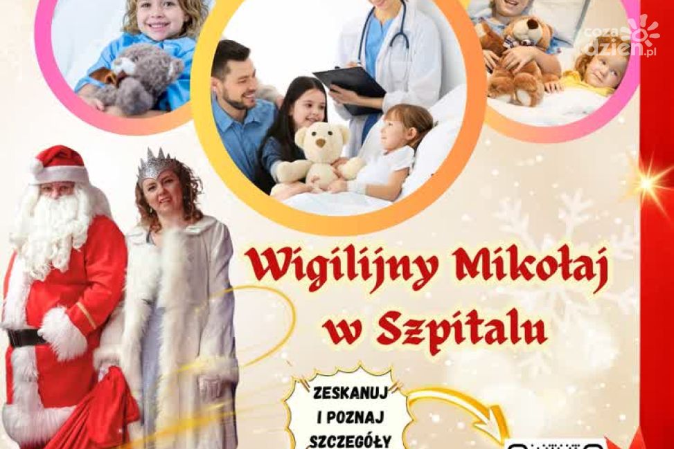 „Wigilijny Mikołaj w Szpitalu” po raz trzeci w Tarnobrzegu