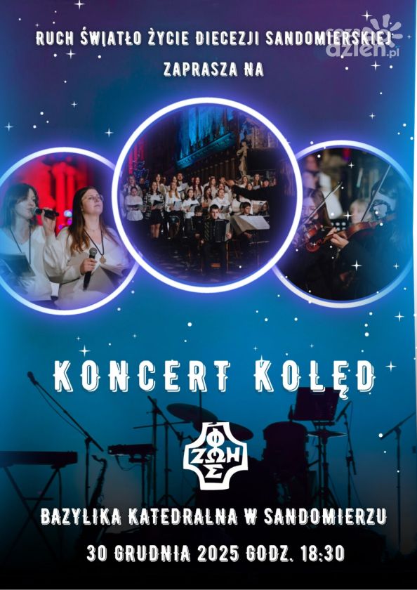 Wspólne kolędowanie w katedrze. Zaproszenie na Koncert Kolęd w Sandomierzu