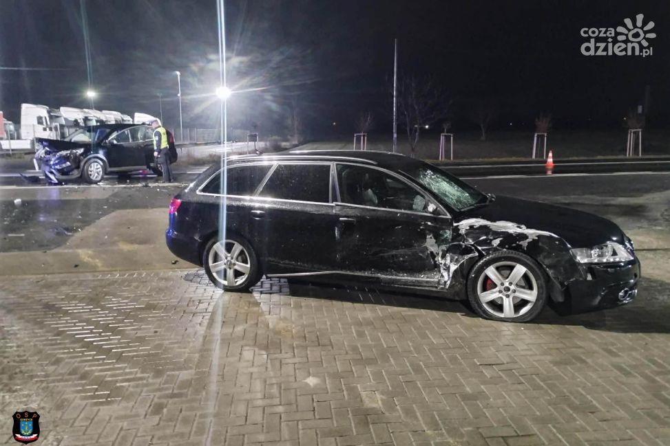 Agresywny kierowca sprawcą wypadku w Gorzycach. Kobieta w ciąży trafiła do szpitala