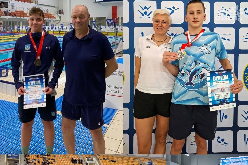 5 medali, 7 Finałów UKS „Delfin” Tarnobrzeg na Zimowych Mistrzostwach Polski