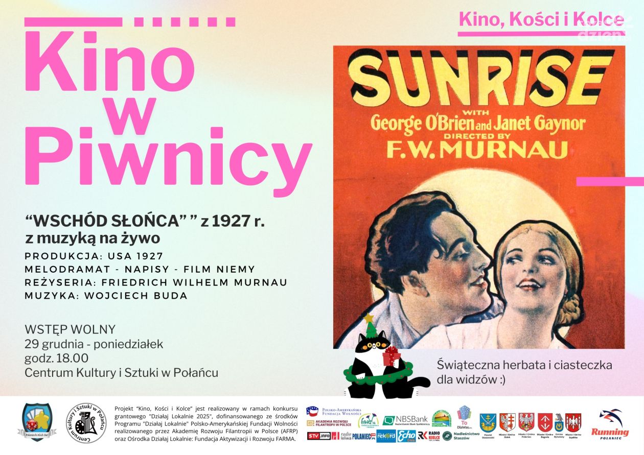 Finał „Kina w piwnicy” już dziś. Połaniec żegna projekt „Kino, Kości i Kolce”