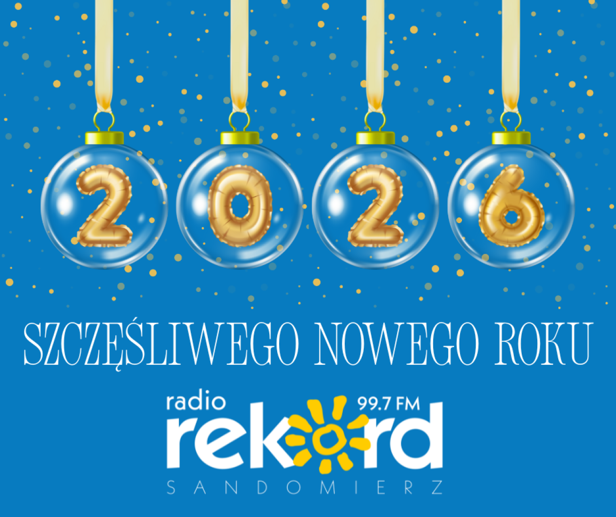 Drodzy Słuchacze, Przyjaciele i Sympatycy Radia Rekord Sandomierz!