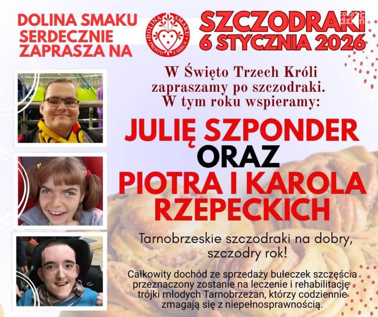 Akcja „Szczodraki” ponownie w Tarnobrzegu. Dochód wesprze leczenie i rehabilitację dzieci