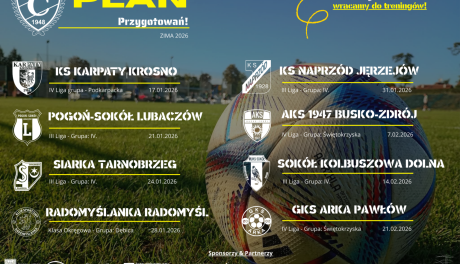 Zimowa rozgrzewka przed ligową wiosną. Czarni Połaniec ruszają z przygotowaniami