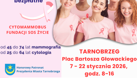 Bezpłatne badania mammograficzne i cytologiczne w Tarnobrzegu. Profilaktyka, która ratuje życie