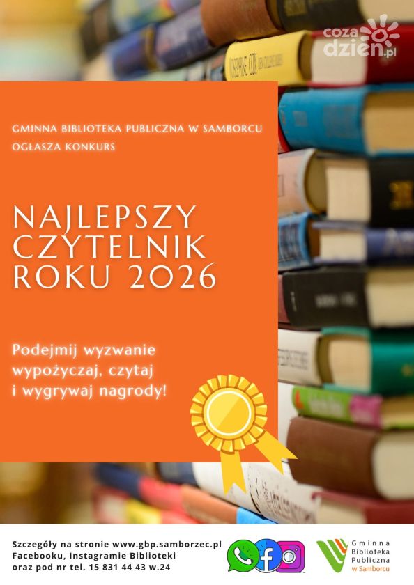 Styczniowa oferta Gminnej Biblioteki Publicznej w Samborcu