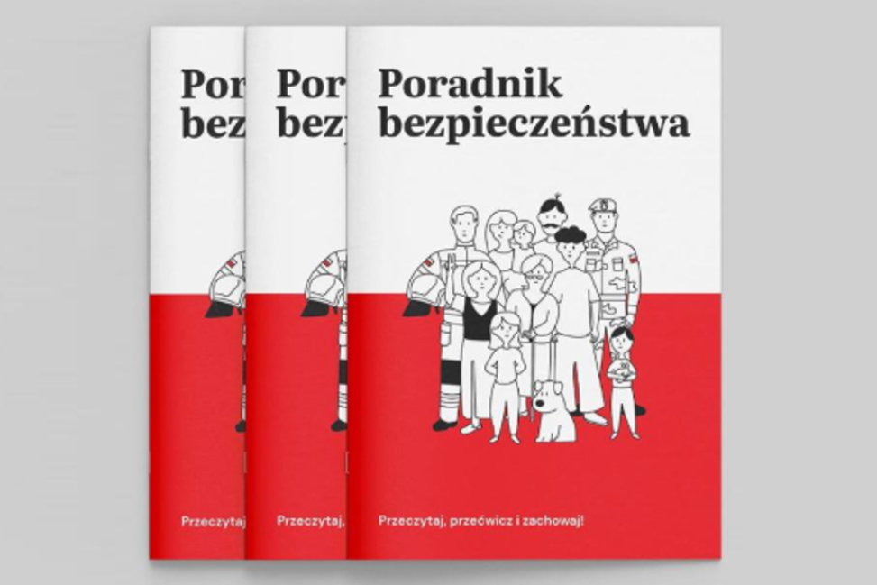 „Poradnik bezpieczeństwa” trafia do polskich domów. Dokument ma przygotować obywateli na kryzysy