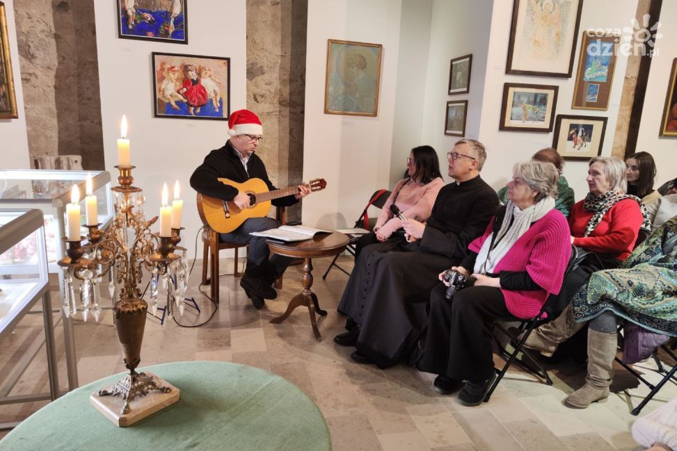 Spotkanie o kolędach w Muzeum Diecezjalnym w Sandomierzu