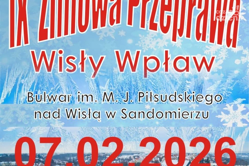 Zimowa Przeprawa Wisły wpław przełożona ze względów bezpieczeństwa