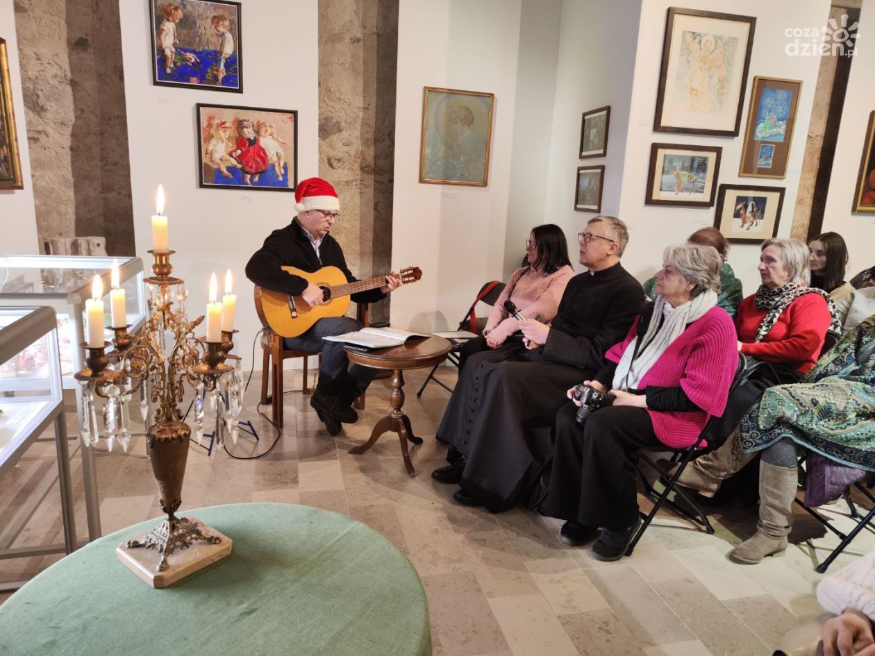 Spotkanie o kolędach w Muzeum Diecezjalnym w Sandomierzu