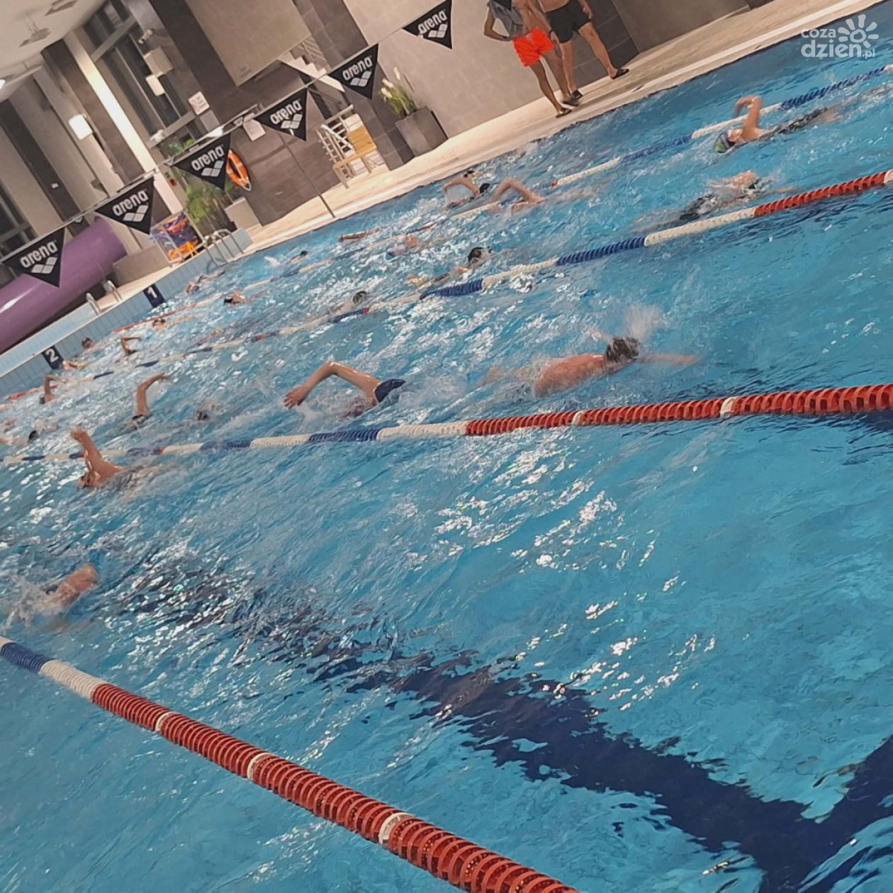 Nocny Maraton Pływacki w Połańcu: rekordowe przepłynięte kilometry i sportowa atmosfera