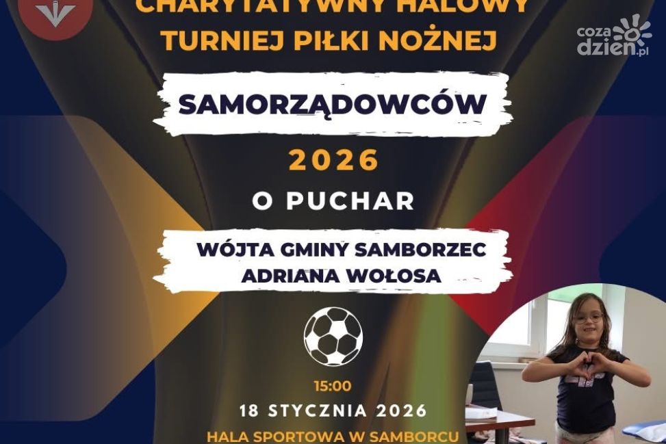 Samorządowcy na boisku dla Karolinki – turniej charytatywny w Samborcu