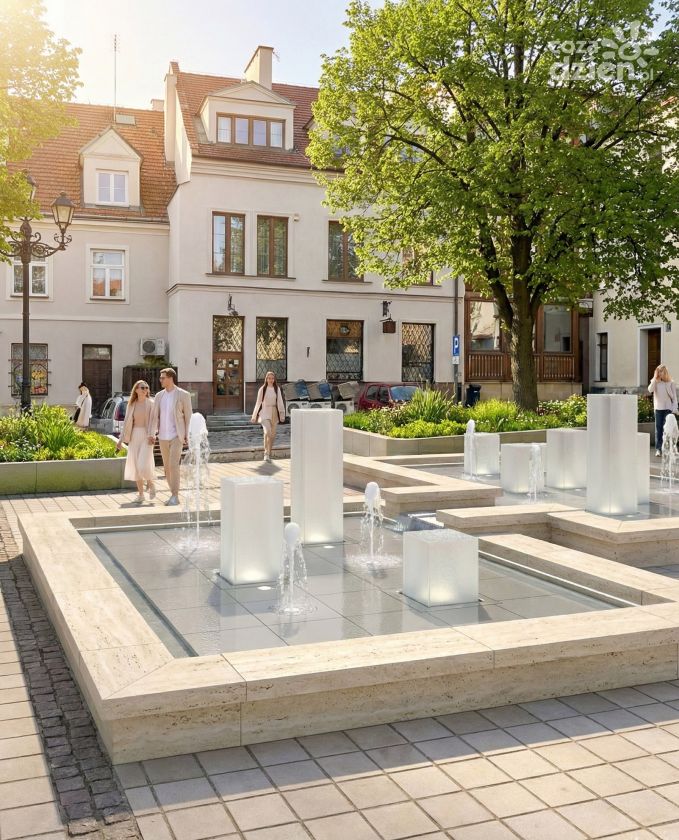 Rewitalizacja fontanny i Małego Rynku coraz bliżej