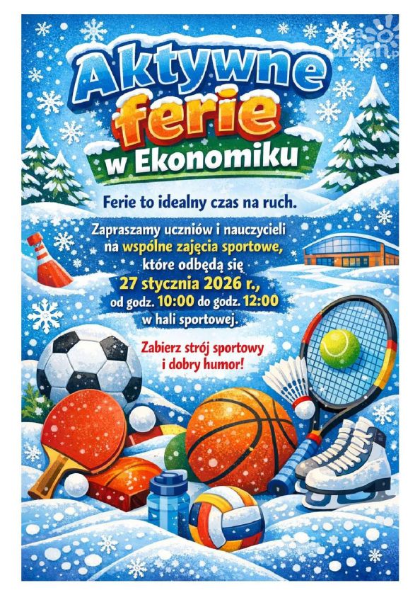 Aktywne ferie w Sandomierskim Ekonomiku